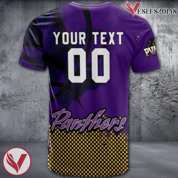 Prairie View A&M Panthers Basketball Grunge Pattern Unique Personalized T Shirts - Vesles2014S 1