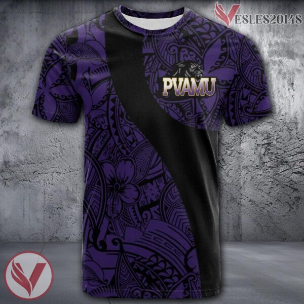 Prairie View A&M Panthers NCAA Polynesian Pattern Shirt, Unique Gifts For Fans - Vesles2014s