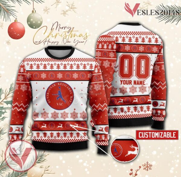 Praktiker-Vac Handball Custom Ugly Christmas Sweater, Unique Gift For Fans - Vesles2014s