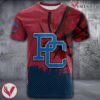 Presbyterian Blue Hose Basketball Grunge Pattern Unique Personalized T Shirts - Vesles2014S