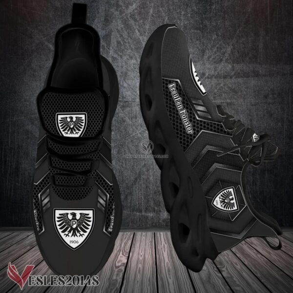 Preußen Münster Logo Custom Shoes, Best Running Shoes For Fans - Vesles2014S
