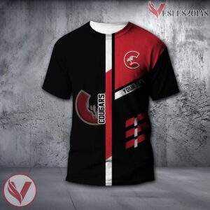 Prince George Cougars Customizable Shirt, CA Hockey Sport Gifts For Fans - Vesles2014s