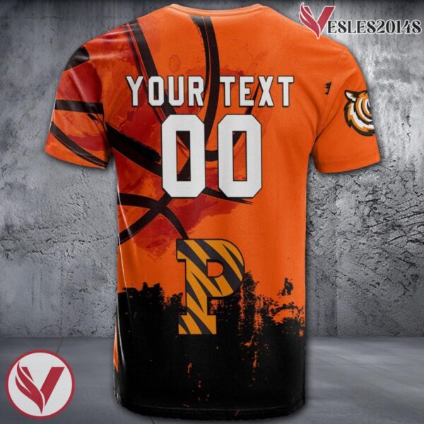 Princeton Tigers Basketball Grunge Pattern Unique Personalized T Shirts - Vesles2014S 1