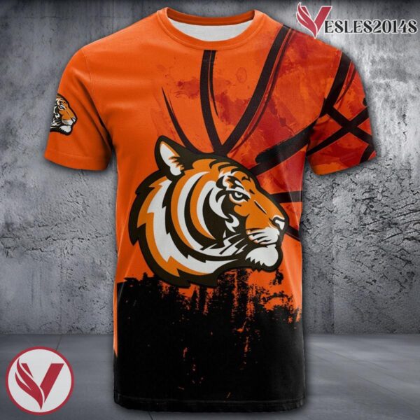 Princeton Tigers Basketball Grunge Pattern Unique Personalized T Shirts - Vesles2014S