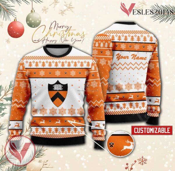 Princeton University Custom Ugly Christmas Sweater, Unique Gift For Fans - Vesles2014s