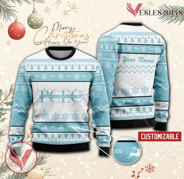 Professional Cosmetology Education Center Custom Ugly Christmas Sweater, Unique Gift For Fans - Vesles2014s