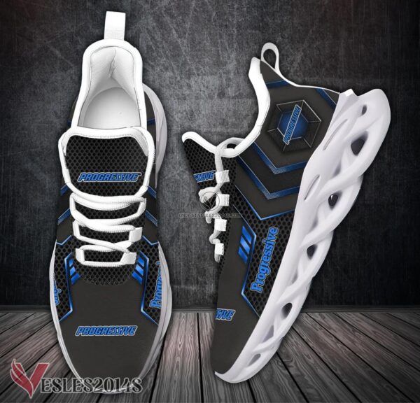 Progressive Logo Custom Shoes Style 2, Best Running Shoes For Fans - Vesles2014S 1