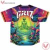 Psilocybin Mushroom Skeleton Custom Baseball Jersey - Vesles2014s