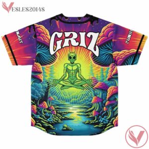 Psilocybin Mushroom Skeleton Custom Baseball Jersey - Vesles2014s