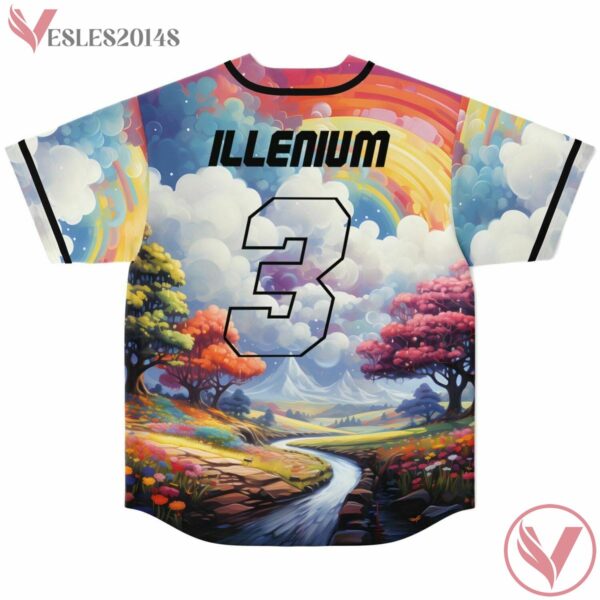 Psychedelic Dreamscape Jennifer custom Baseball Jersey - Vesles2014s 1