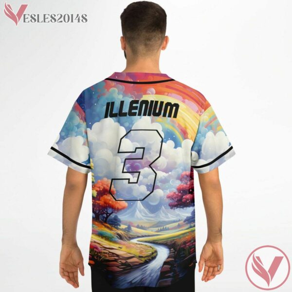 Psychedelic Dreamscape Jennifer custom Baseball Jersey - Vesles2014s 2