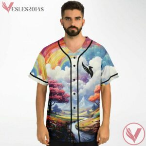 Psychedelic Dreamscape Jennifer custom Baseball Jersey - Vesles2014s 3