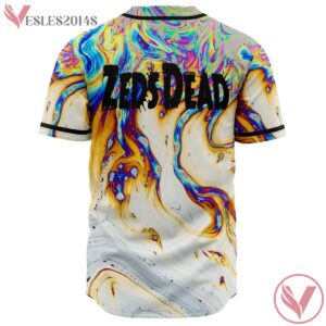 Psychedelic Wave Zeds Dead Trippin Baseball Jersey For EDM Festivals - Vesles2014s 1