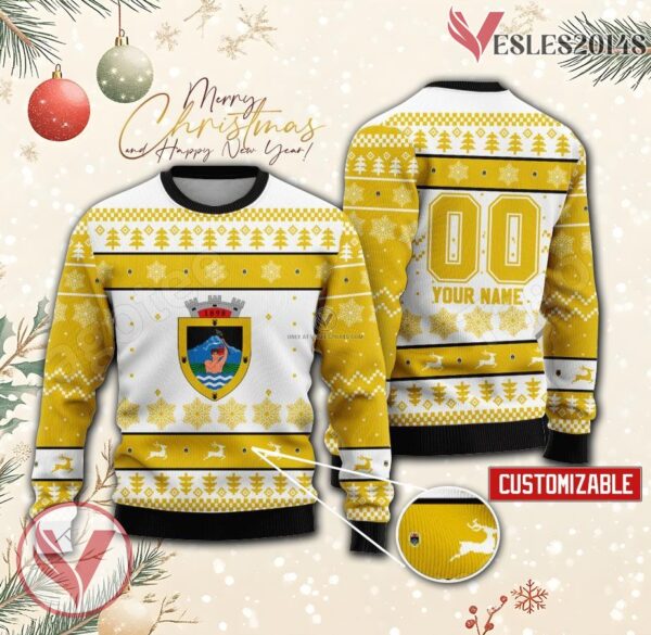 Puente Alto Basketball Custom Ugly Christmas Sweater, Unique Gift For Fans - Vesles2014s