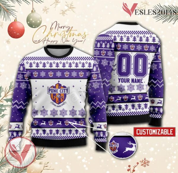 Pune City Custom Ugly Christmas Sweater, Unique Gift For Fans - Vesles2014s