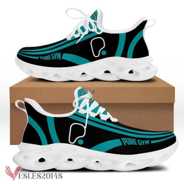 Pure Gym Logo Custom Shoes, Best Running Shoes For Fans - Vesles2014S 1