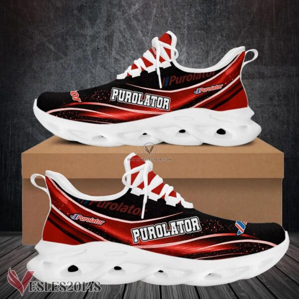 Purolator Logo Custom Shoes, Best Running Shoes For Fans - Vesles2014S 1