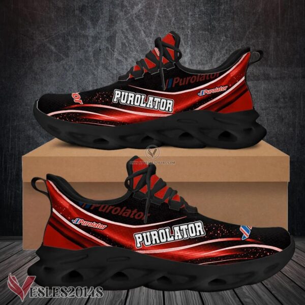 Purolator Logo Custom Shoes, Best Running Shoes For Fans - Vesles2014S