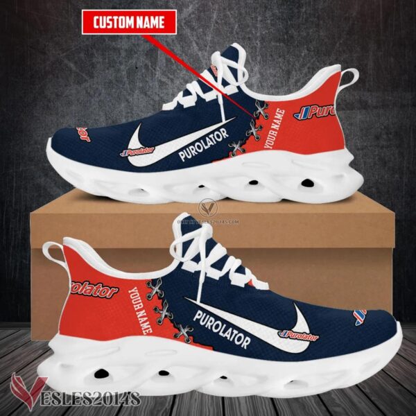 Purolator Logo Custom Shoes Style 2, Best Running Shoes For Fans - Vesles2014S 1