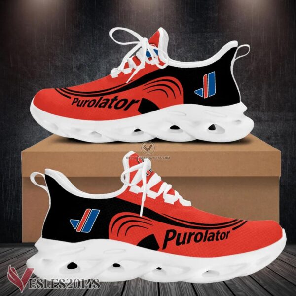 Purolator Logo Custom Shoes Style 4, Best Running Shoes For Fans - Vesles2014S 1