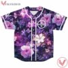 Purple Floral Rachel Baseball Jersey - Vesles2014s