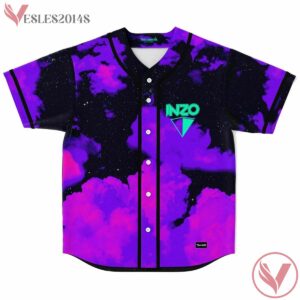 Purple Starry Sky Inzo Baseball Jersey - Vesles2014s