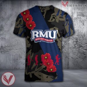 RPI Engineers NCAA With Red Poppy Flower 3D Shirt, Unique Gift For Fans - Vesles2014S 1