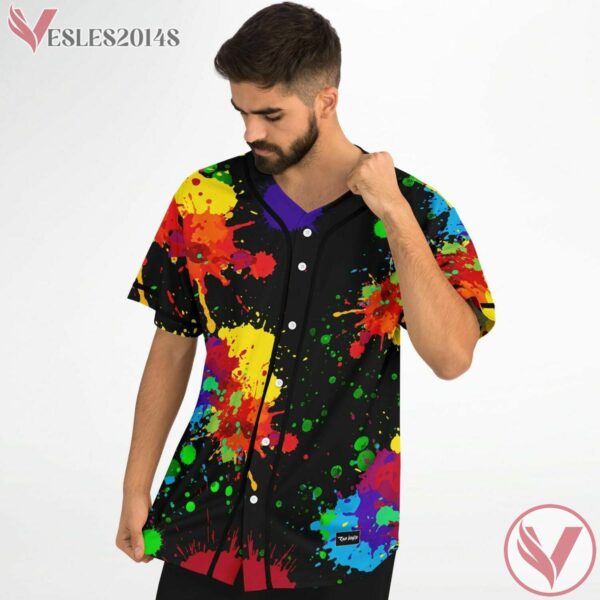 Raibow Paint Color Splashes Taylor Al Custom Jersey - Vesles2014s 2