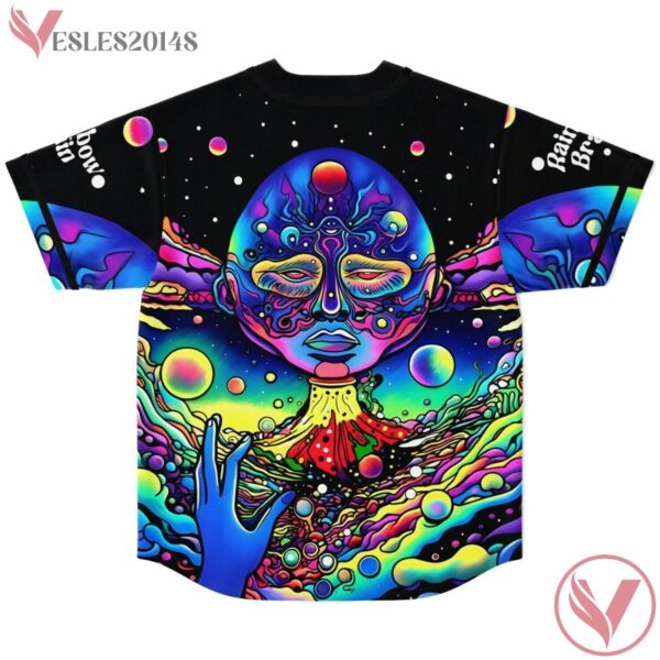 Rainbow Brain Acid Psychedelic EDM Jersey - Vesles2014s 1