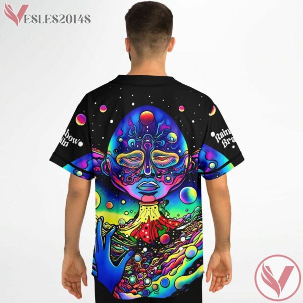 Rainbow Brain Acid Psychedelic EDM Jersey - Vesles2014s 2