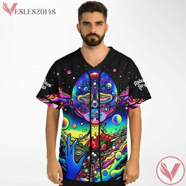 Rainbow Brain Acid Psychedelic EDM Jersey - Vesles2014s 3