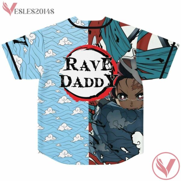 Rave Daddy Demon Slayer Mason Baseball Jersey - Vesles2014s 1