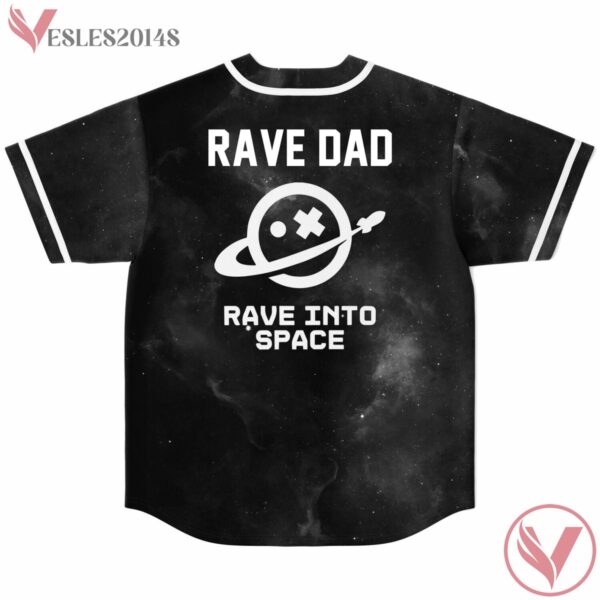 Rave Into Space For Rave Dad Black Plain Jersey - Vesles2014s 1
