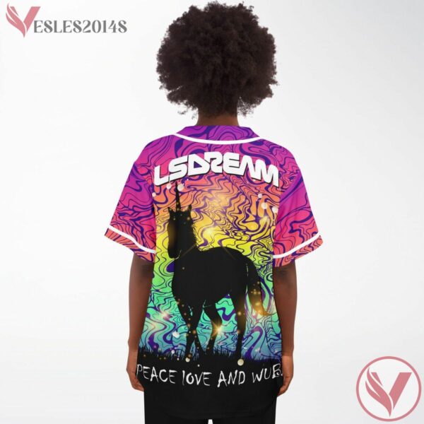 Rave Monster Lsdream Peace Love And Wubz Jersey For EDM Festivals - Vesles2014s 1