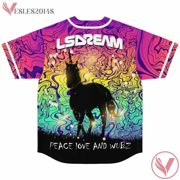Rave Monster Lsdream Peace Love And Wubz Jersey For EDM Festivals - Vesles2014s 3