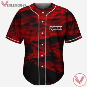Red Liquid Surface Rezz Custom Jersey - Vesles2014s 1