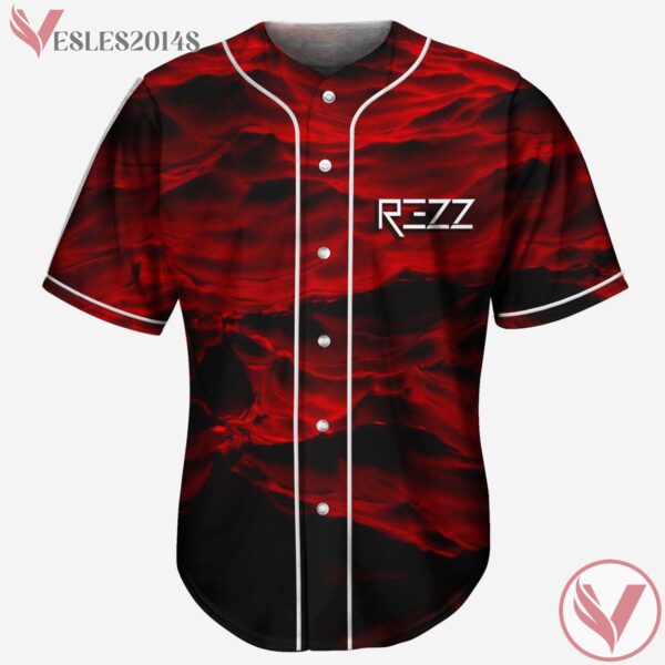 Red Liquid Surface Rezz Custom Jersey - Vesles2014s 1