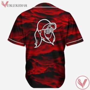 Red Liquid Surface Rezz Custom Jersey - Vesles2014s