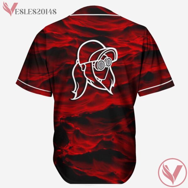 Red Liquid Surface Rezz Custom Jersey - Vesles2014s