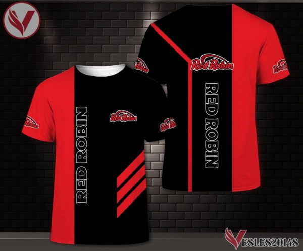 Red Robin Uniform Custom Clothes Style 1, Unique Gifts For Employee - Vesles2014s 3