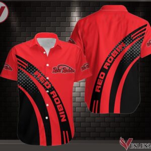 Red Robin Uniform Custom Clothes Style 2, Unique Gifts For Employee - Vesles2014s 3