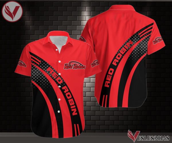 Red Robin Uniform Custom Clothes Style 2, Unique Gifts For Employee - Vesles2014s 3