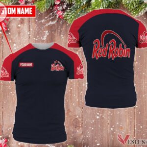 Red Robin Uniform Custom Clothes Style 3, Unique Gifts For Employee - Vesles2014s 6