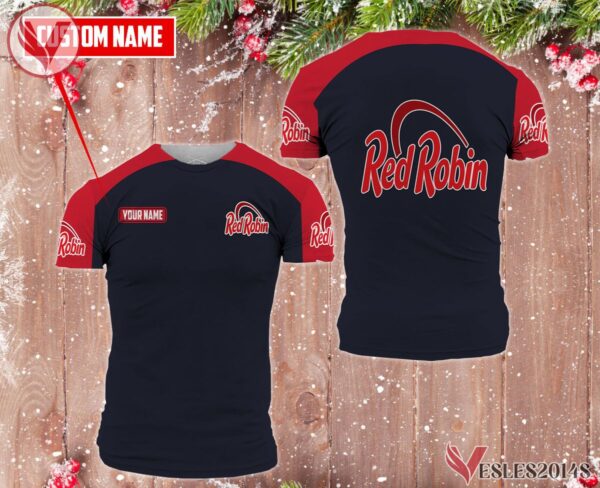 Red Robin Uniform Custom Clothes Style 3, Unique Gifts For Employee - Vesles2014s 6