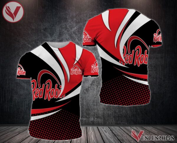 Red Robin Uniform Custom Clothes Style 4, Unique Gifts For Employee - Vesles2014s 3