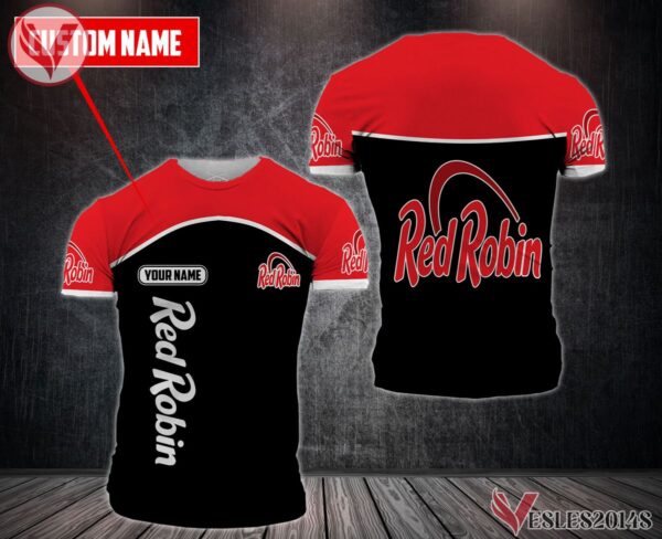 Red Robin Uniform Custom Clothes Style 5, Unique Gifts For Employee - Vesles2014s 3