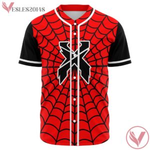 Red Spider-man baseball jersey - Vesles2014s 1