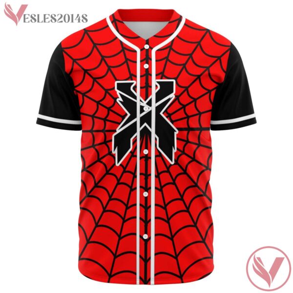 Red Spider-man baseball jersey - Vesles2014s 1