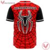 Red Spider-man baseball jersey - Vesles2014s