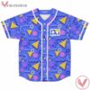 Retro Game Pixel Pattern Megin Custom Baseball Jersey - Vesles2014s